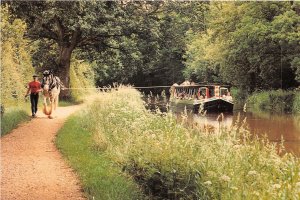 uk49177 horseboat tivertonian grand western canal devon uk