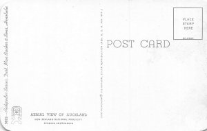 AERIAL VIEW OF  AUCKLAND NEW ZEALAND POSTCARD