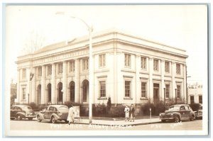 c1910's Post Office Building Cars Albany Oregon OR Smith RPPC Photo Postcard