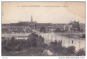 Environs de DUNKERQUE, Le Sanatorium de Zuydcoote (cote Sud), Nord, France, 0...