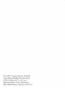 Auguste Renoir - Young Woman