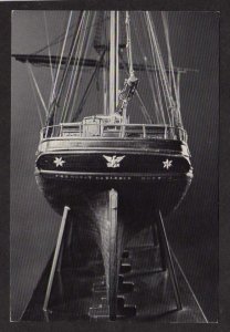 ME Brigantine Great Patience Model Ship of Boston Maine Maritime Museum Bath
