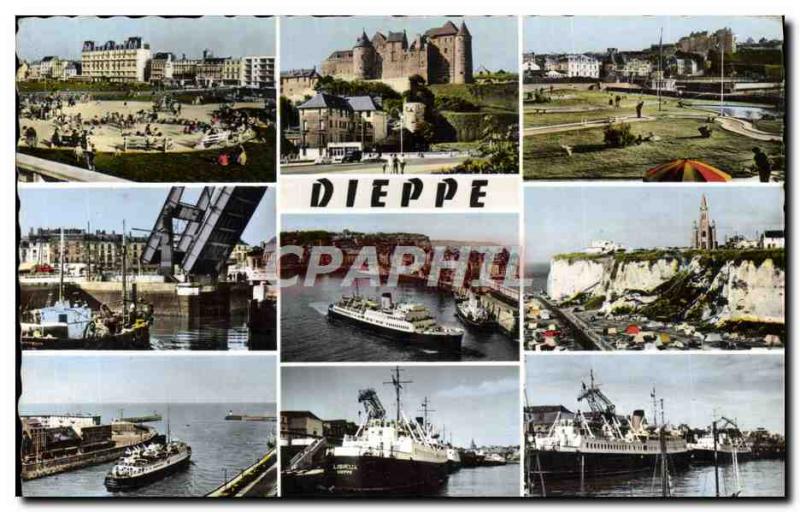 Modern Postcard Dieppe