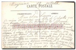 Postcard Old Barracks Mayenne Mayran