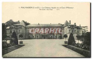 Old Postcard Malmaison S and O The Chateau is frontage and Court of Honor