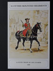 Military 1st SCOTS TROOP LIFE GUARDS 1698 Scottish Mounted Regiment c1990's PC