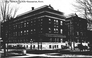 Minnesota Rochester The Medical Block 1914