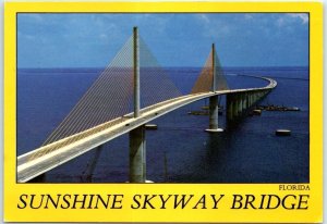 Postcard - Sunshine Skyway Bridge - St. Petersburg, Florida