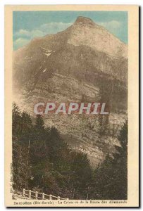 Old Postcard Samoens Haute Savoie seen Criou Road Germans