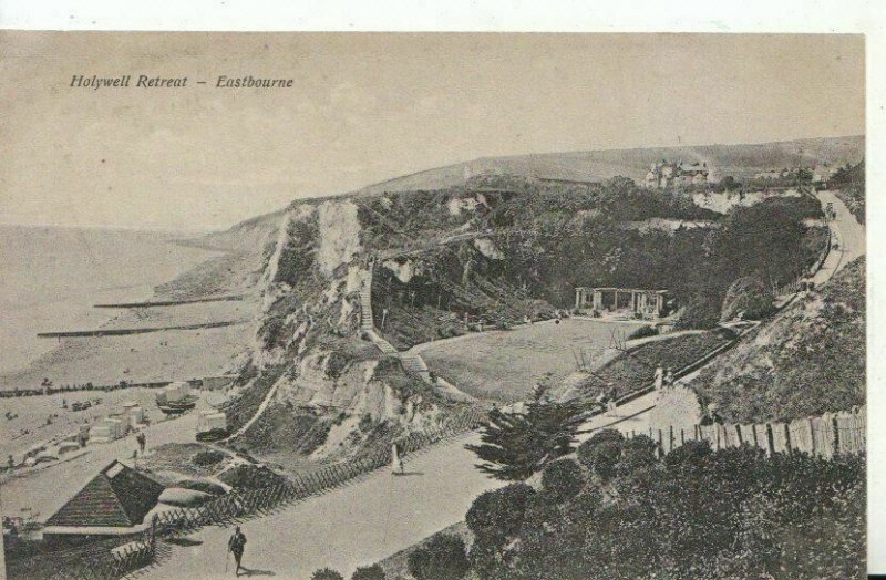 Sussex Postcard - Holywell Retreat - Eastbourne - Ref 7373A