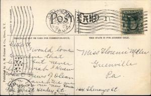 Olean NY St. Stephen's Episcopal Church c1910 Postcard