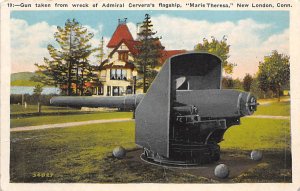 Gun Admiral Cervera's Flagship New London CT 