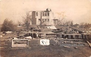 Ruins of Tornado March 11, 1917 - New Castle, Indiana IN  