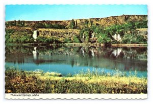 Postcard Continental View Thousand Springs Idaho Snake River Canyon Lost River