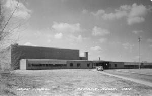 Aurora Nebraska High School Real Photo Antique Postcard J41314