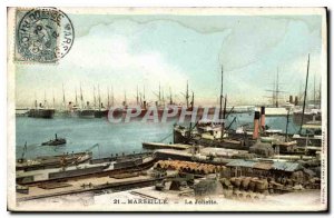 Old Postcard Marseille Joliette