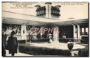 Old Postcard Exposition Internationale des Arts Decoratifs Paris 1925 Interio...