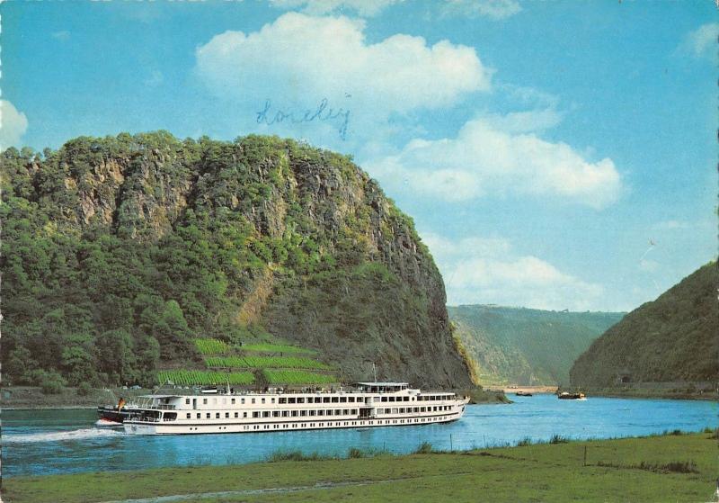 BT12443 Rhein die loreley ship bateaux