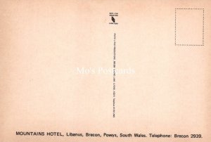 Wales Postcard - Mountains Hotel, Libanus, Brecon   SW19073