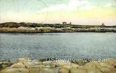 Straitmouth Island Rockport MA 1909