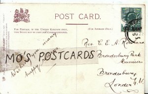 Genealogy Postcard - Rev C.E.A. Rowland - Brondesbury - London - Ref 6458A