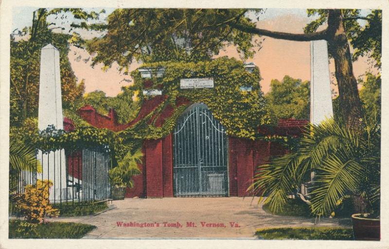 George Washington's Tomb - Mount Vernon VA, Virginia - WB