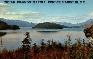 Canada British Columbia Pender Harbour Indian Islands Marina