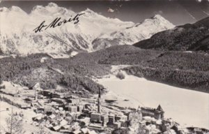 Switzerland St Moritz Real Photo