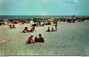 Maryland Ocean City Beach Scene