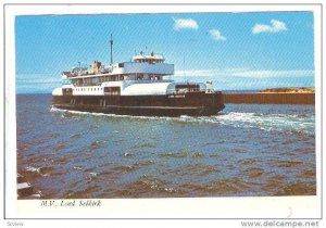 M. V. Lord Selkirk- Ferry Service Between Wood Island, Prince Edward Island &...