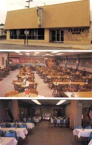 Terrys Cafeteria US 36 Piqua Ohio postcard