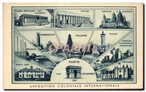Old Postcard Exposition Coloniale Internationale Paris 1931