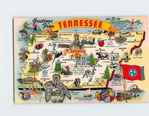 Postcard Greetings from Tennessee