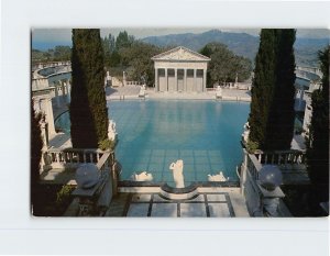 Postcard The Neptune Pool Hearst San Simeon State Historical Monument CA USA