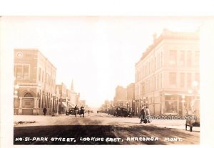 Park Street in Anaconda, Montana