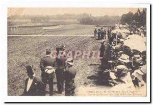 Visit SML Alfonso XIII in Paris Old Postcard Review Vincennes The parade of t...