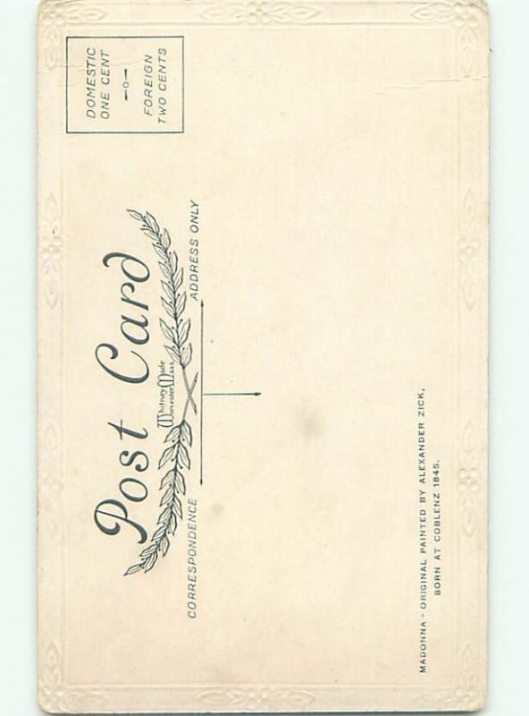 Divided-Back RELIGIOUS SCENE Christianity Postcard AB0152