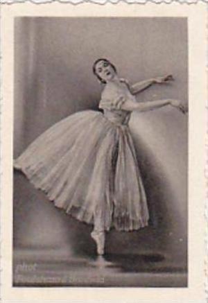 GARBATI CIGARETTE CARD FAMOUS DANCERS NO 57 KARINA ARI