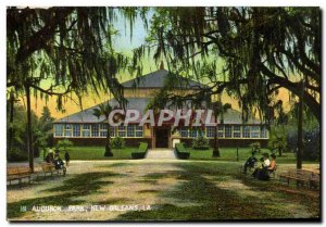 Postcard Old New Orleans Audubon Park