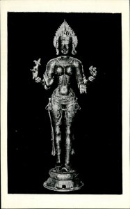 IMN03614 kali bronze south india chola  postcard museum new delhi  india