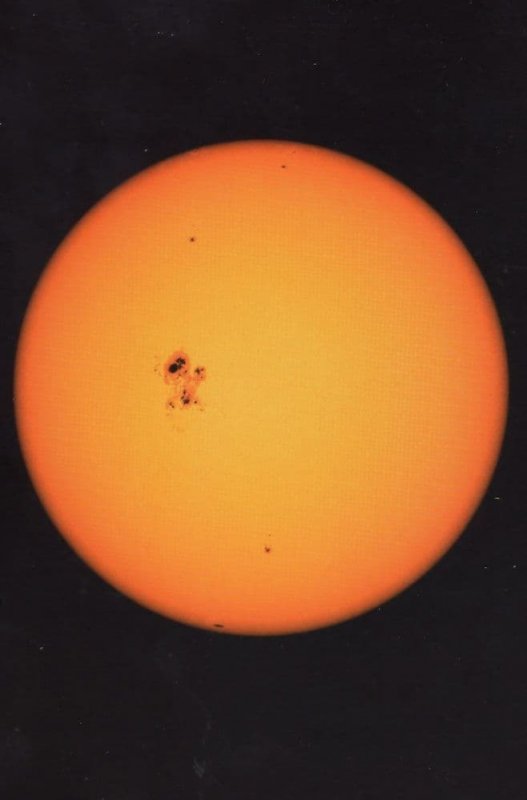 Sunspot NASA SDO Photo AR 2192 Sun Astronomy Photo Postcard