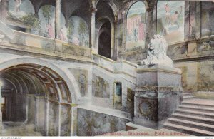 BOSTON, Massachusetts, 1900-10s; Staircase, Public Library