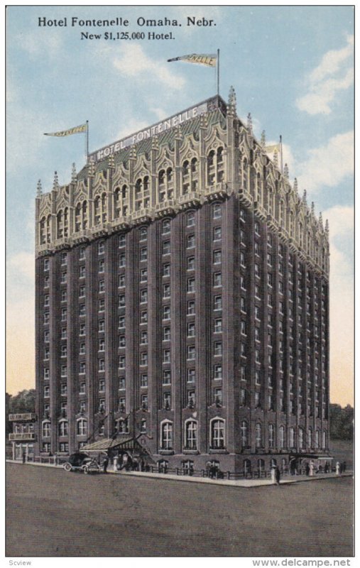 OMAHA, Nebraska, 1900-1910´s; Hotel Fontenelle