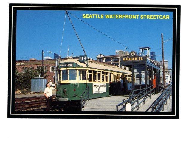 Seattle Waterfront Streetcar, Broad St, Washington