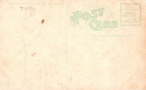 Vintage Postcard Business Section From Plaza Theatre St. Petersburg Florida FL