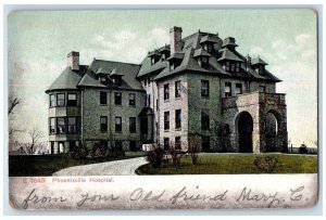 1907 Phoenixville Hospital Building Phoenixville Pennsylvania PA Posted Postcard 