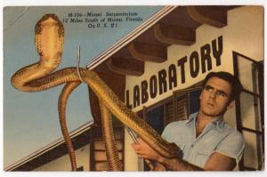 William Haast, Miami Serpentarium, Florida