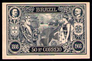 Brazil Postcard ~ American Bank Note Company ~ 1910