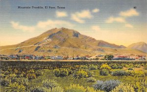 Mountain Franklin - El Paso, Texas TX  