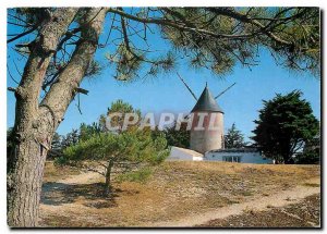 Postcard Modern Windmill Island of Noirmoutier (Vendee) France Moulin de la G...